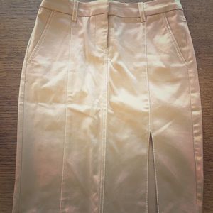 Bebe pencil skirt with slit